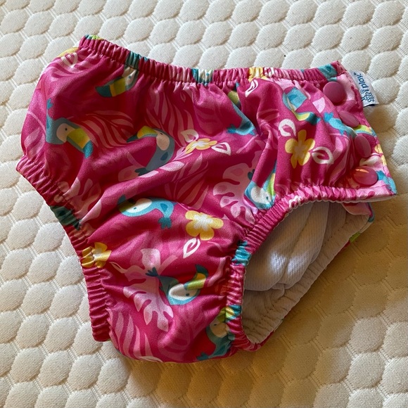 I Play Swimmy Diaper with Ruffle Rear 12mos 50+UPF - Picture 1 of 10